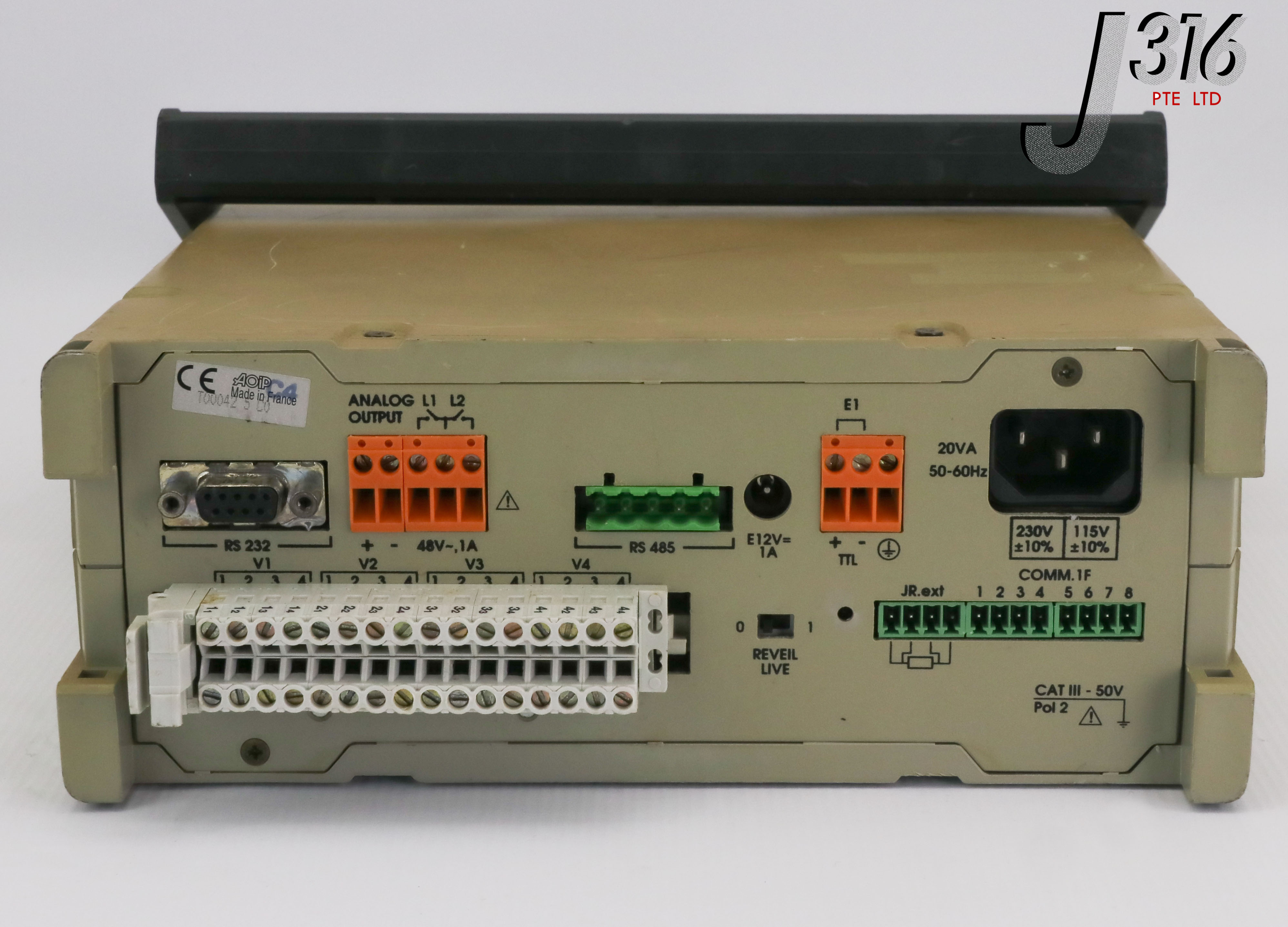 14774 AOIP ANALOGUE DATA ACQUISITION MODULE W/ 8/32 CHANNELS, 50